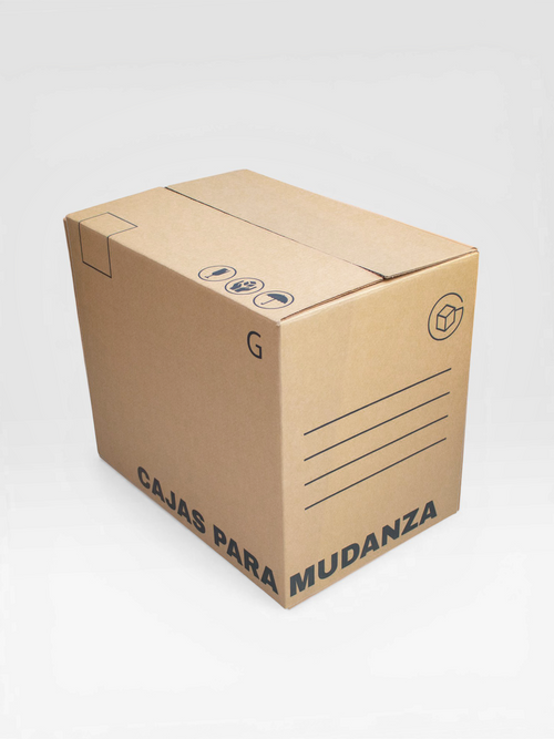 Caja Grande para Mudanza (60 x 40 x 50 cm)