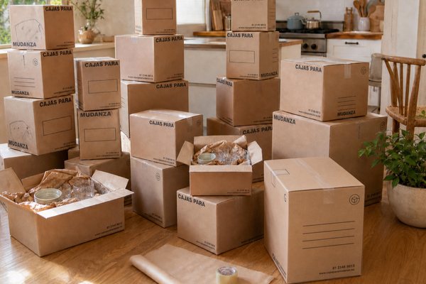 Kit Cocina · 30 cajas para mudanza de cocina